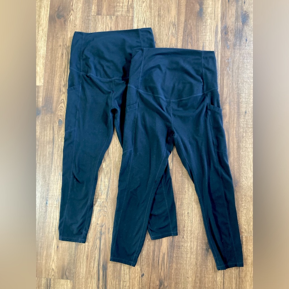 Fabletics Maternity Leggings - 2 pairs